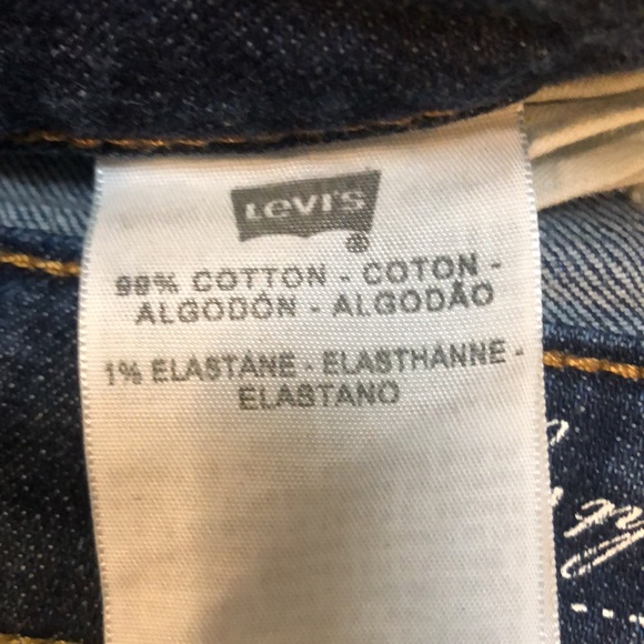 Vintage Levi’s Bold Curve Blue Jeans 5 pockets Straight Bootcut Leg Sz. 27 - Picture 8 of 8